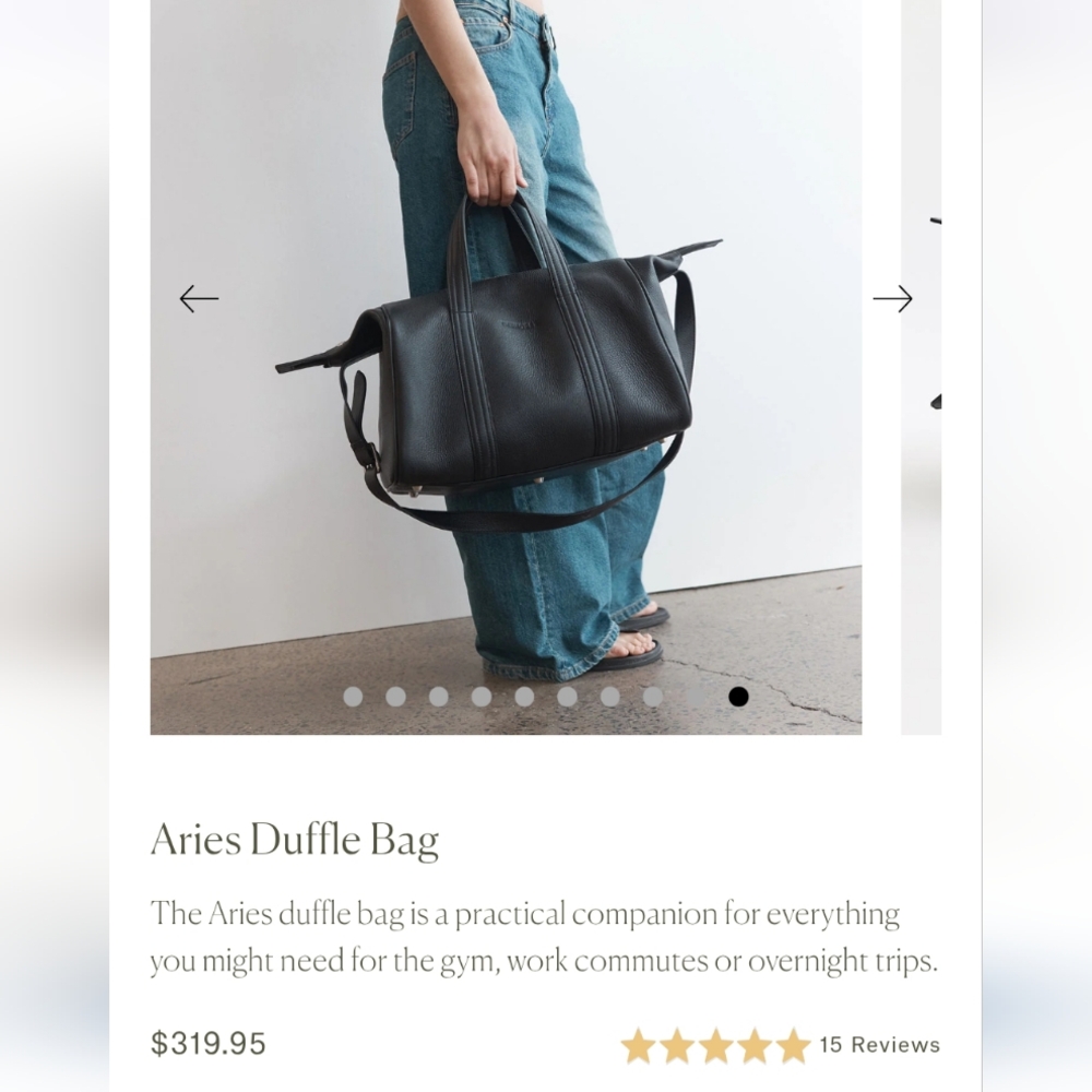 The Horse Aries Duffle Bag - Picture 3 of 17